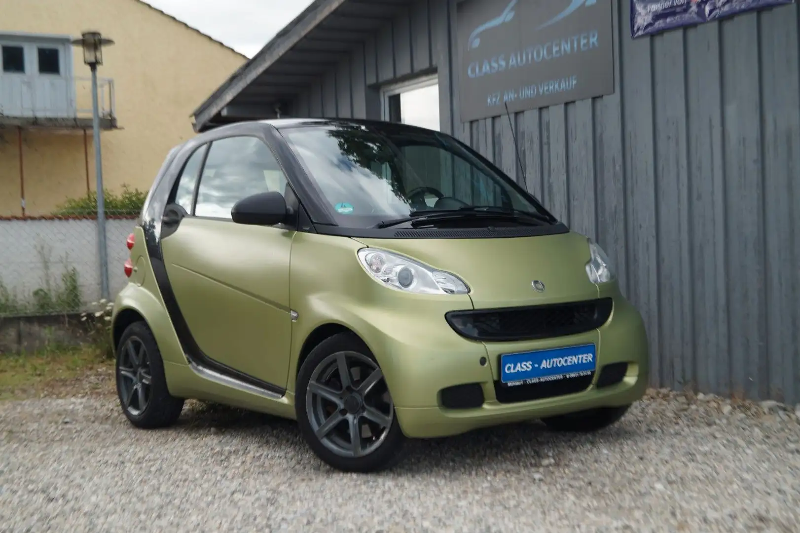 smart forTwo coupe MHD 52kW|Klima|Sitzheizung|Pano| Vert - 1