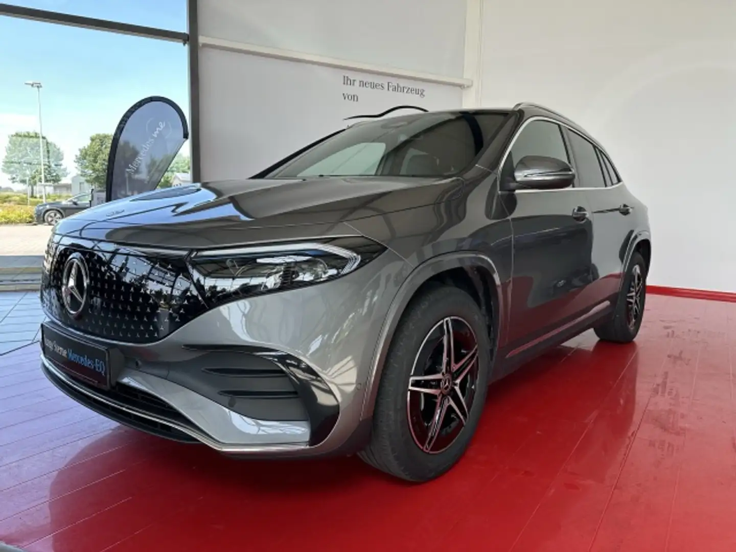 Mercedes-Benz EQA 300 EQA 300 4M AMG AHK+MEMORY+KAMERA+TOTWINKEL Navi Grigio - 2