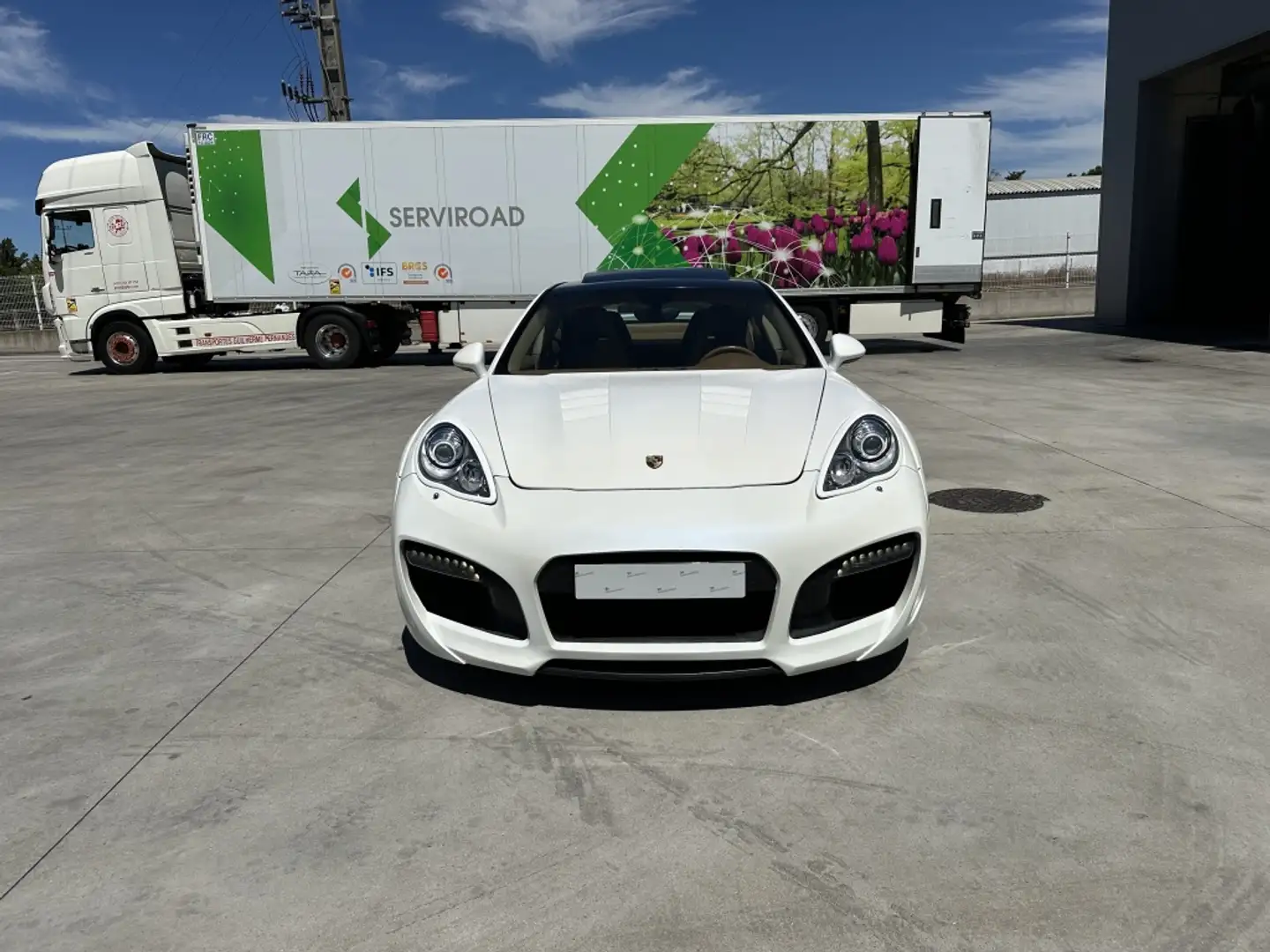 Porsche Panamera Diesel Aut. Weiß - 2