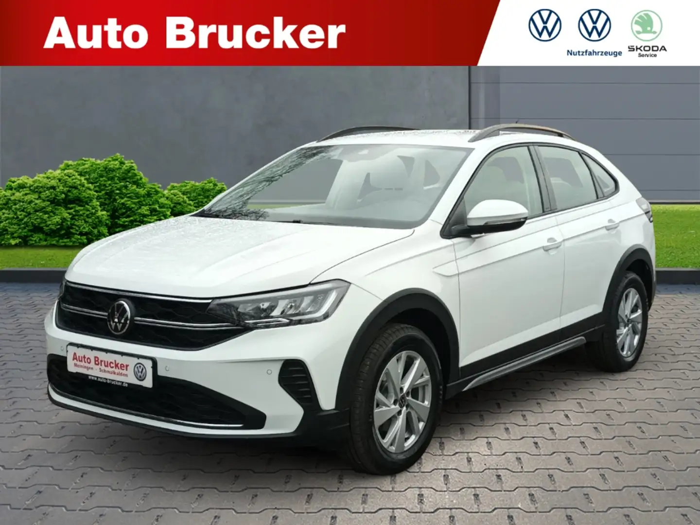 Volkswagen Taigo Life 1.0 TSI+Sitzheizung+Park Distance Control+Kli Weiß - 1