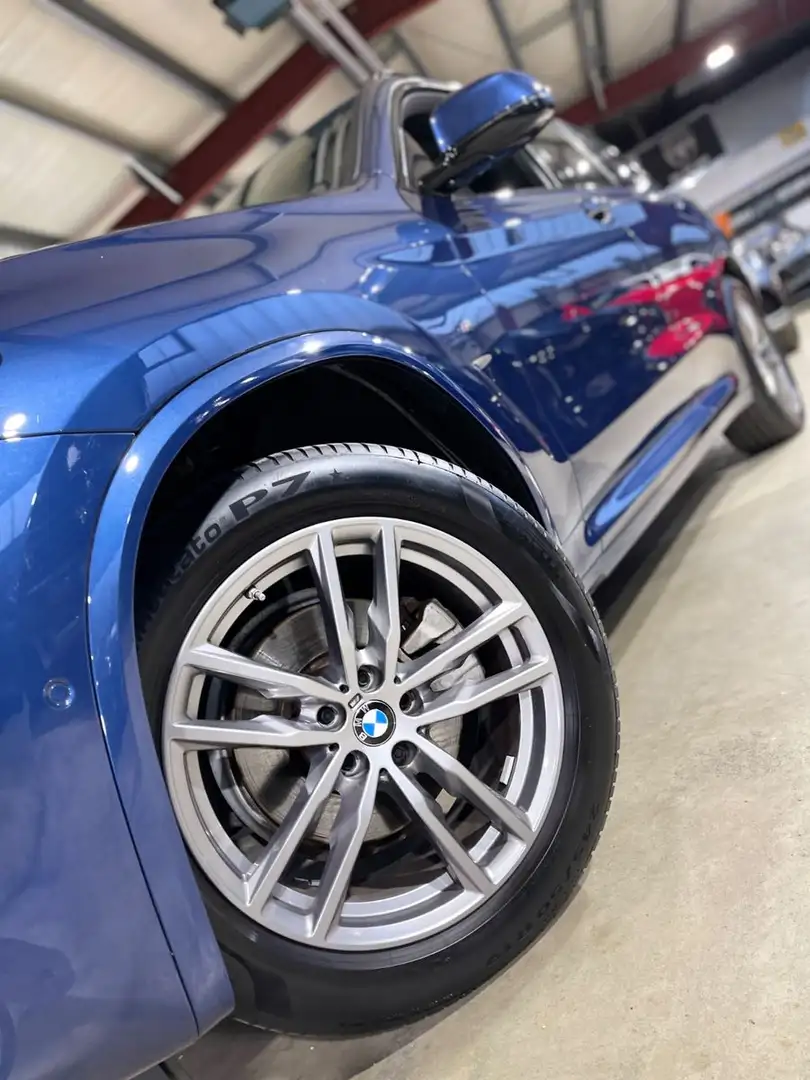 BMW X3 XDRIVE 20 i M SPORT+PANO+SHADOW+SHZ+GARANTIE Bleu - 2