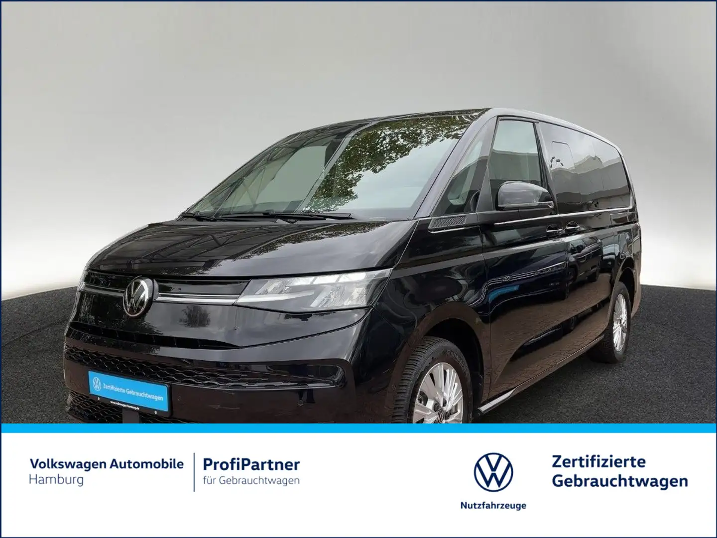 Volkswagen T7 Multivan 2.0 TDI Life lang DSG AHK Kamera Navi Schwarz - 1