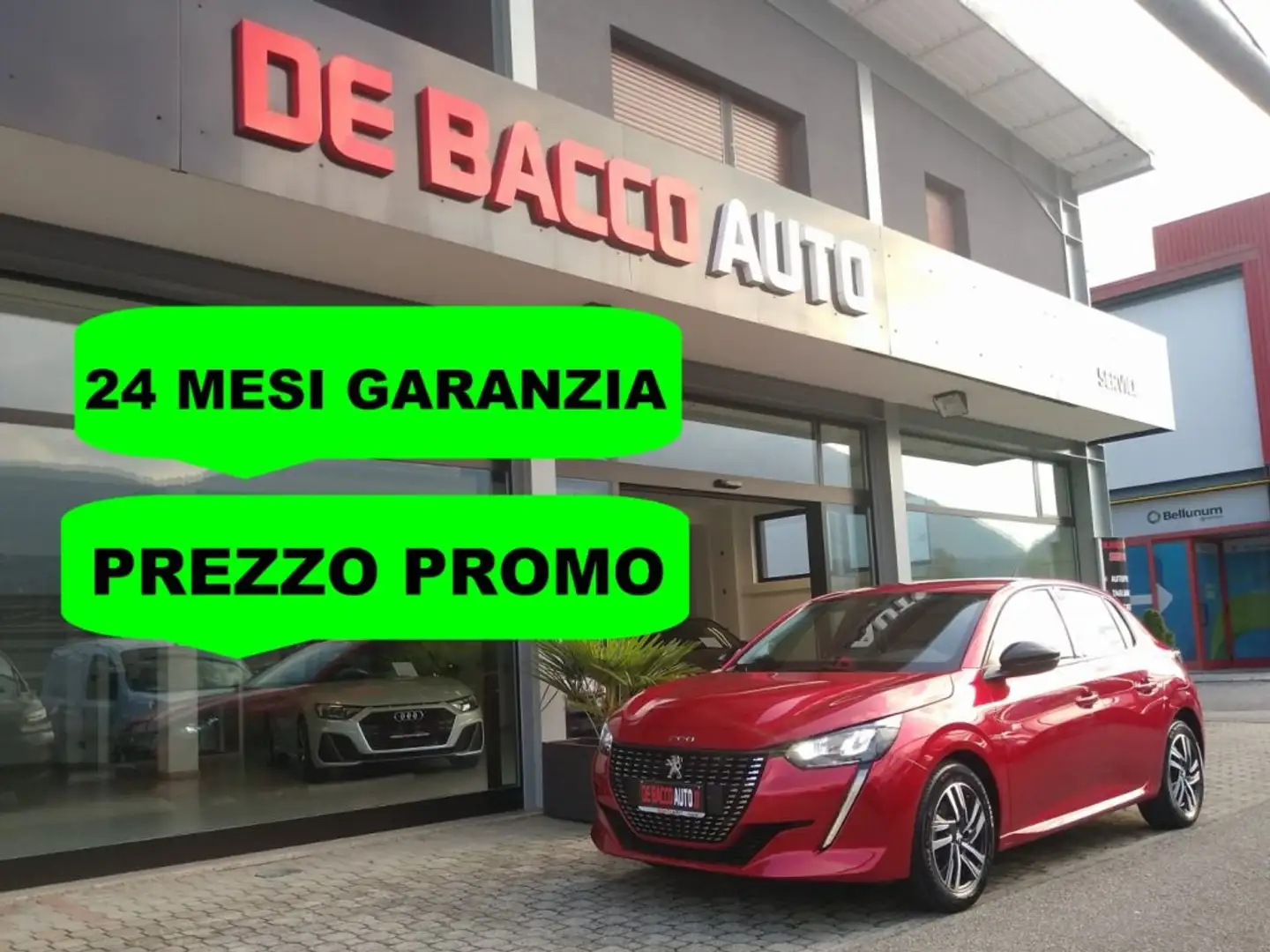 Peugeot 208 1.2 100 Allure OK NEOP.(24 MESI GARANZIA) - PROMO Rouge - 1