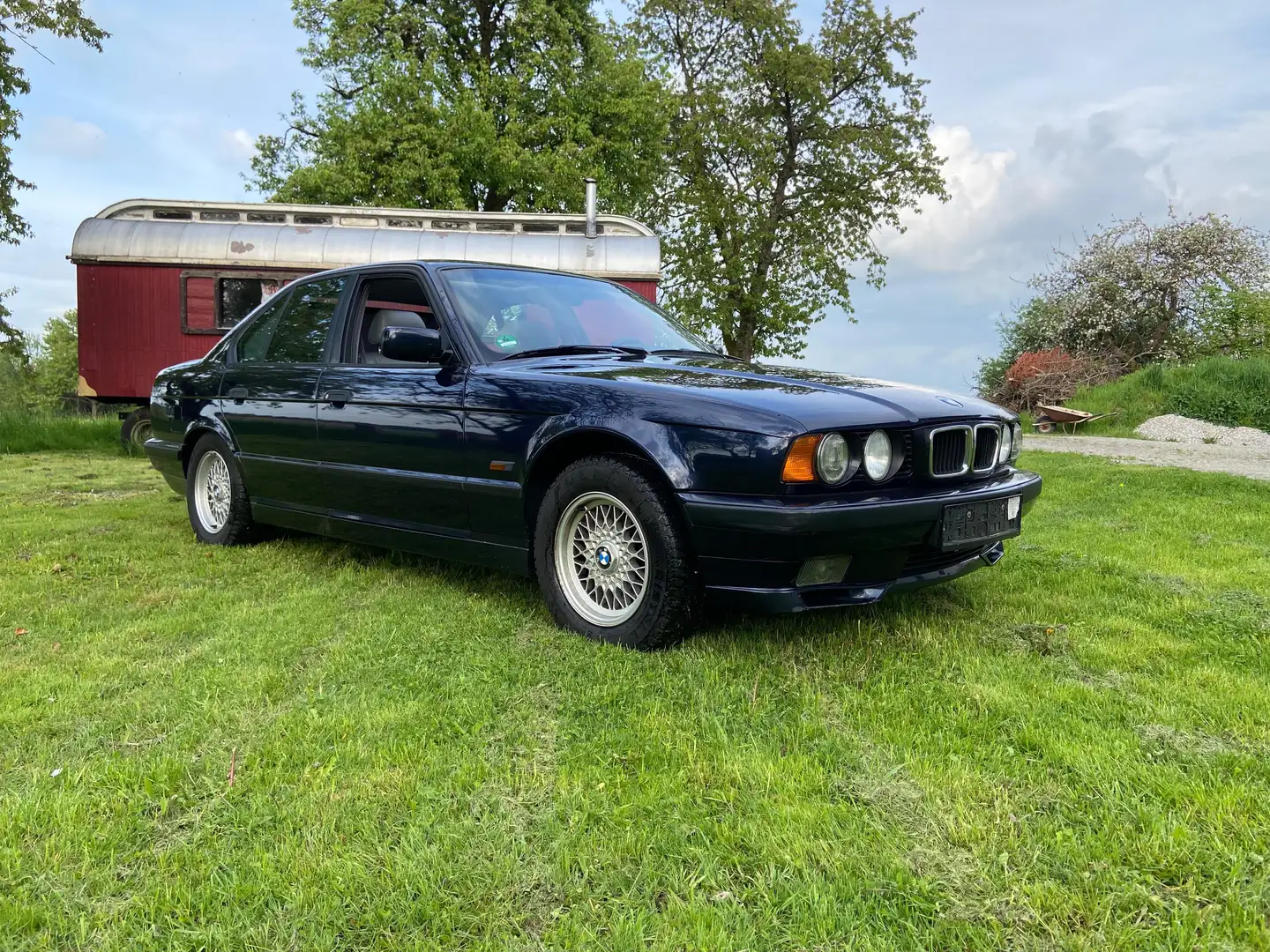 BMW 540 540i | V8 | E34 | Sammlung | TÜV neu | H-Zul. Blau - 2