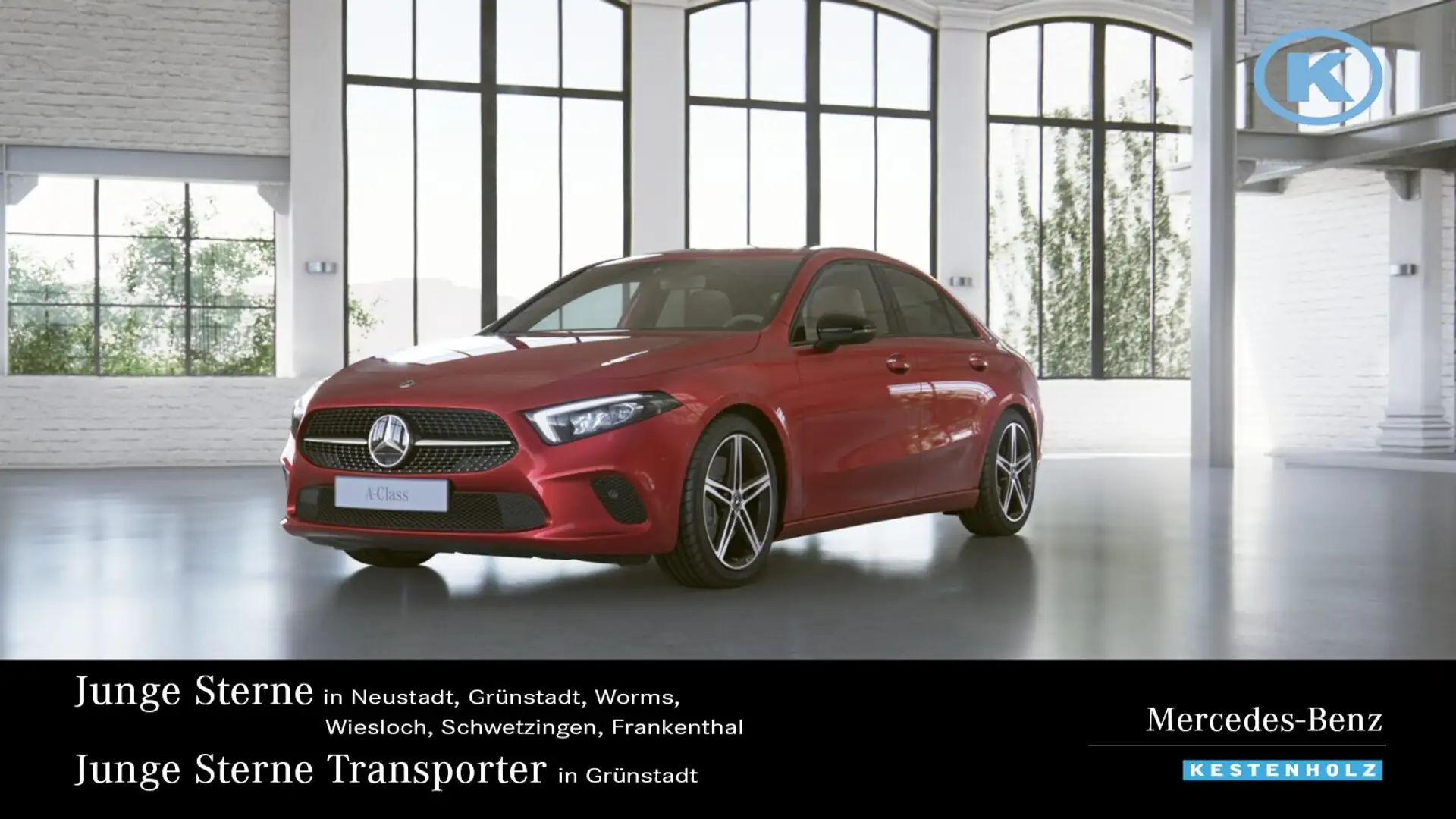 Mercedes-Benz A 250 A 250 e Limo PROGRESSIVE+NIGHT+KAMERA+AMBI+SHZ LED Rot - 1