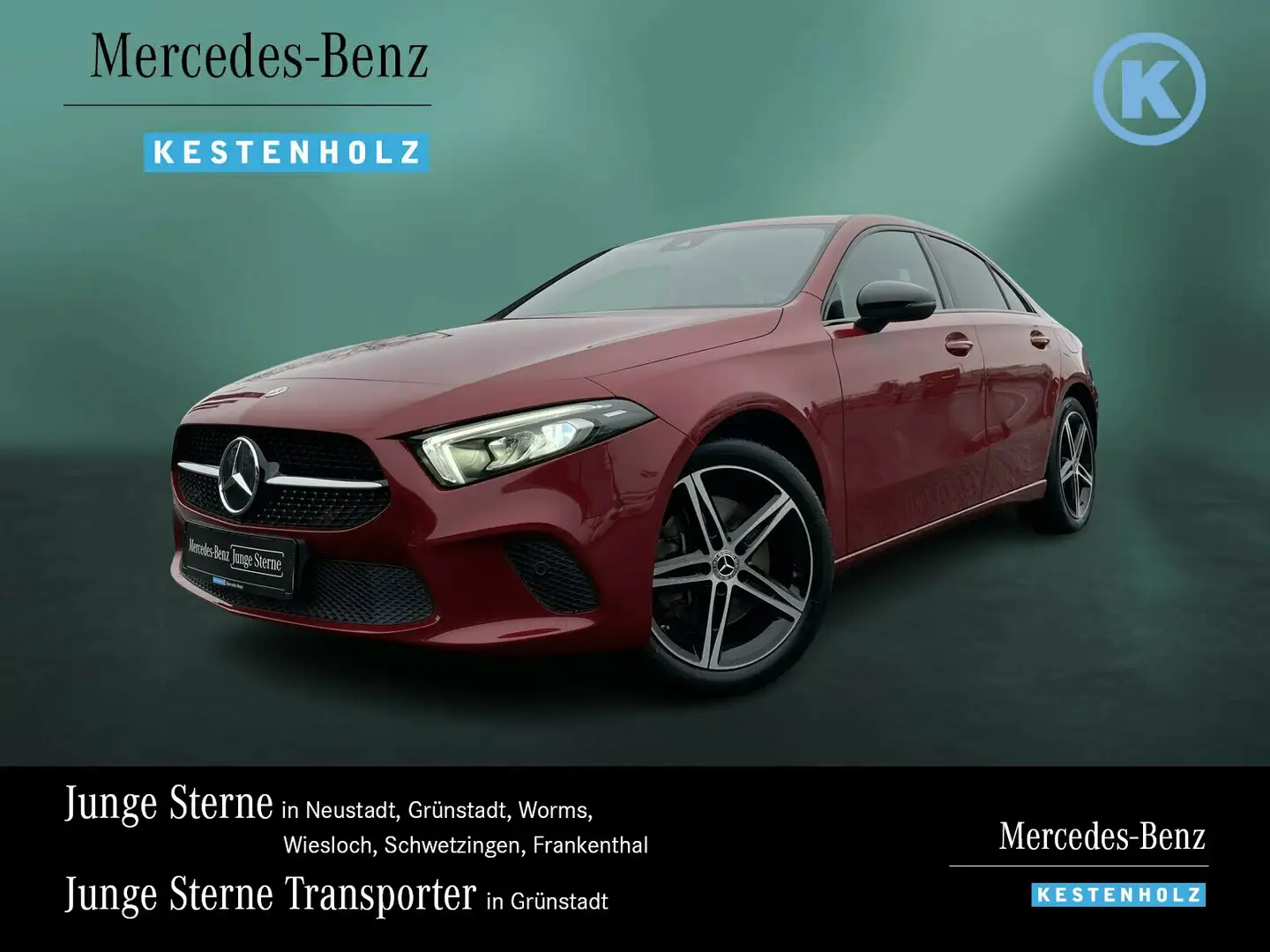 Mercedes-Benz A 250 A 250 e Limo PROGRESSIVE+NIGHT+KAMERA+AMBI+SHZ LED Rot - 1