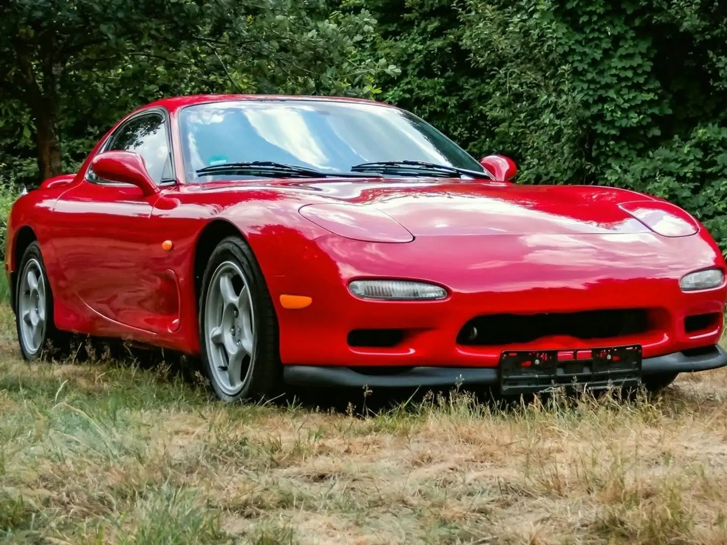 Mazda RX-7 deutsche EZ Silber - 1