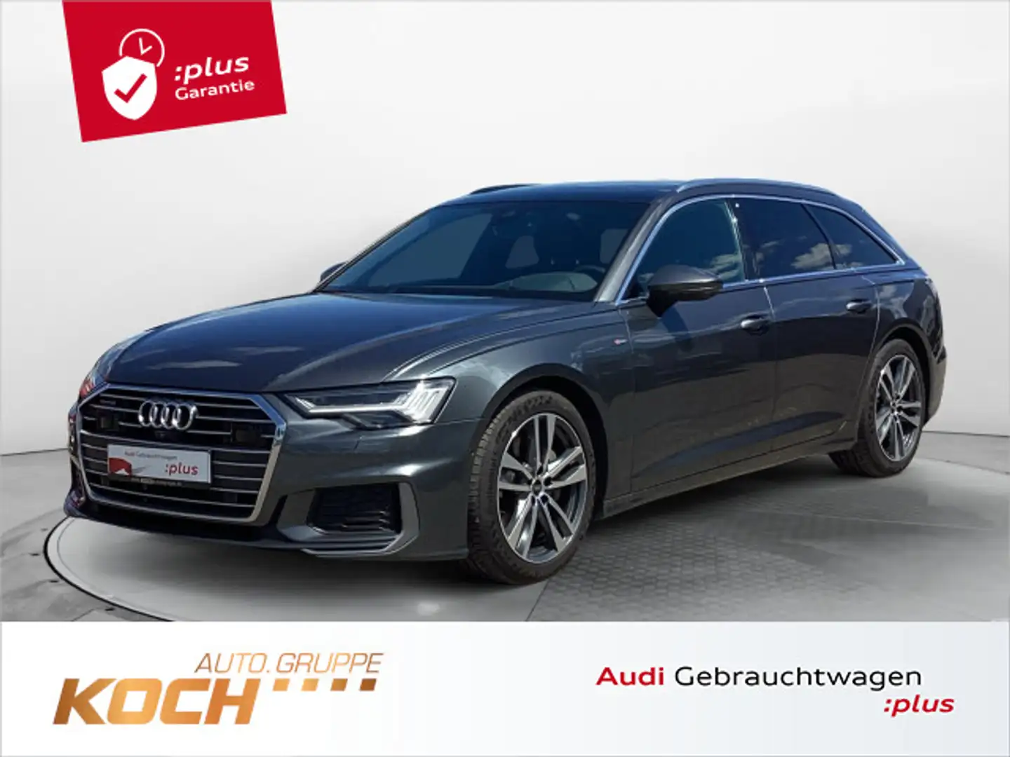 Audi A6 50 TDI q. Tiptr. S-line, HD Matrix, GEW Gris - 1
