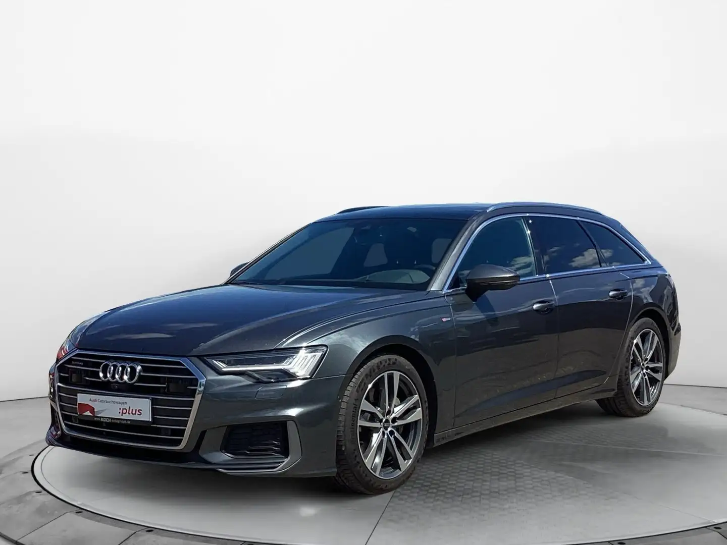Audi A6 50 TDI q. Tiptr. S-line, HD Matrix, GEW Gris - 2