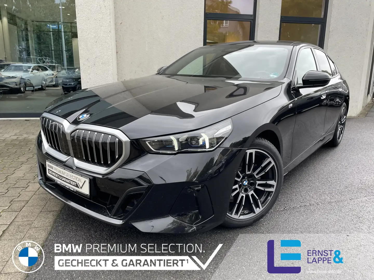 BMW 520 i Limousine M Sportpaket | Head-Up H&K AHK Schwarz - 1