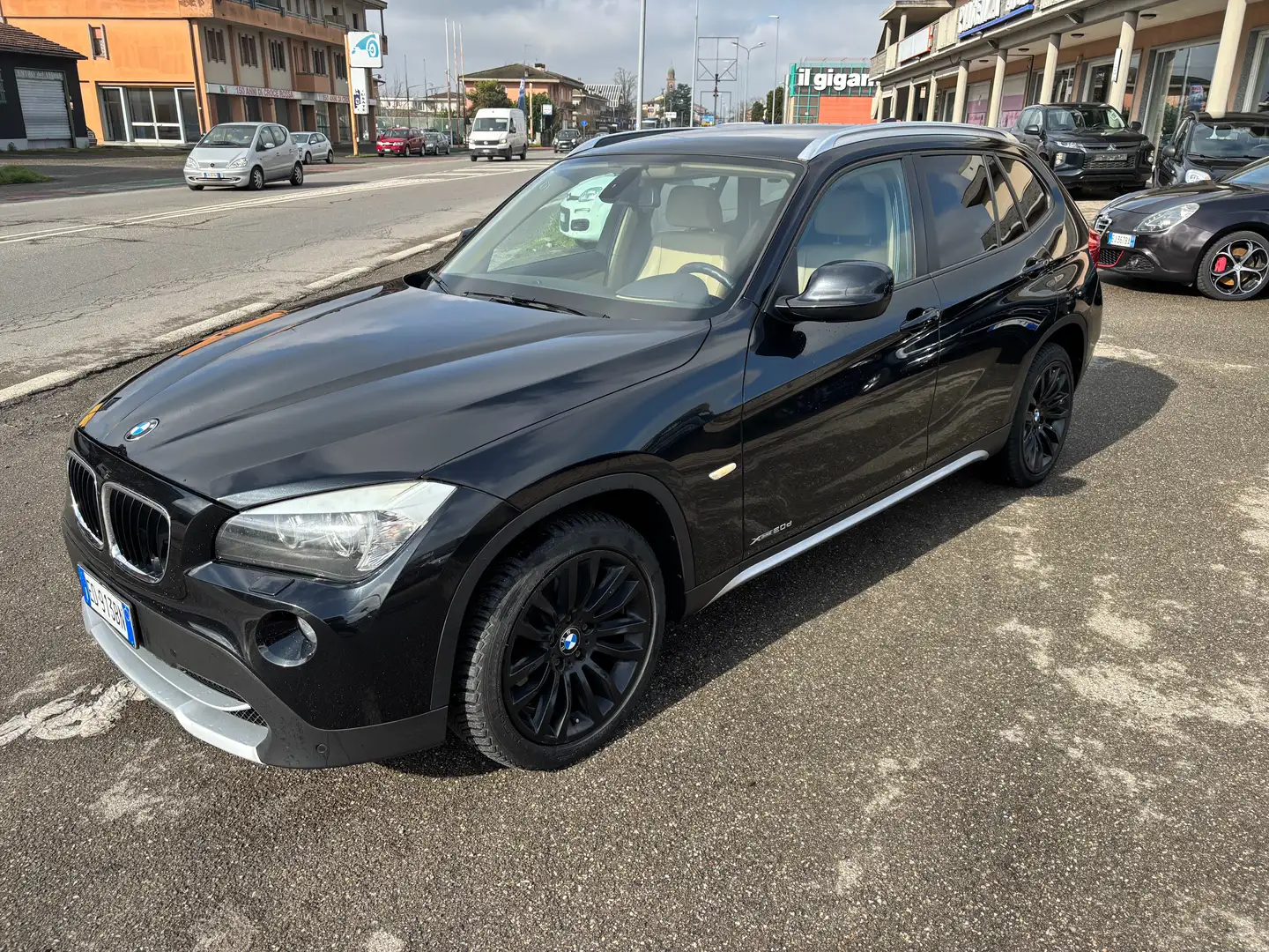 BMW X1 X1 xdrive20d NAVI TELECAMERA Nero - 2