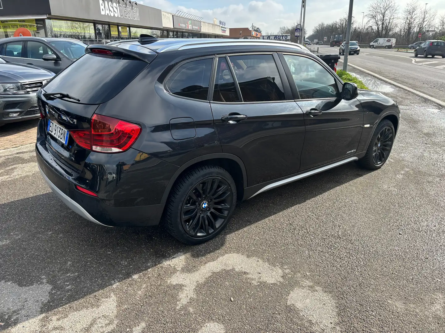 BMW X1 X1 xdrive20d NAVI TELECAMERA Nero - 1