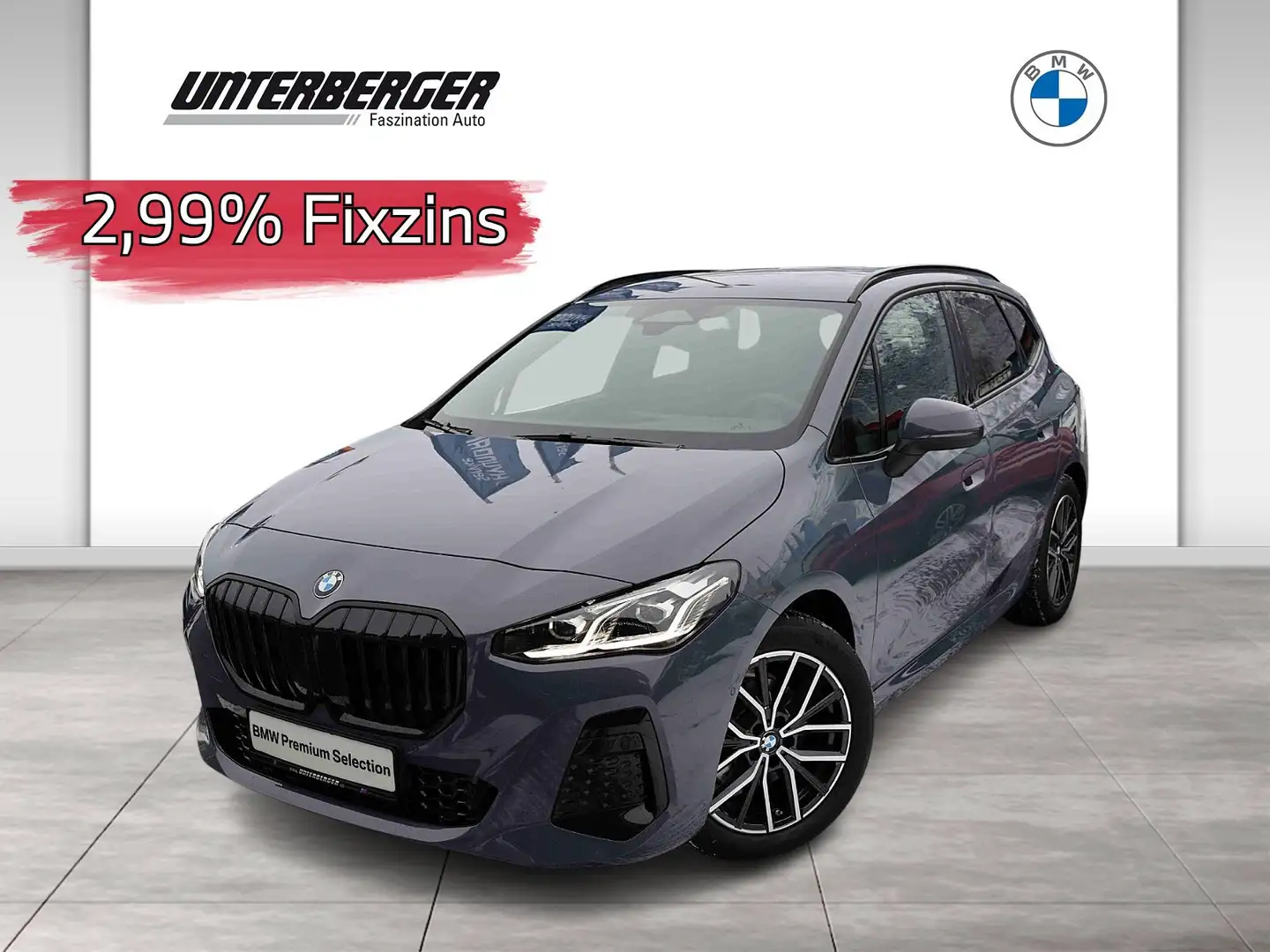 BMW 216 i Active Tourer M-Sport inkl Leasing 2.99% Fixzins Grau - 1