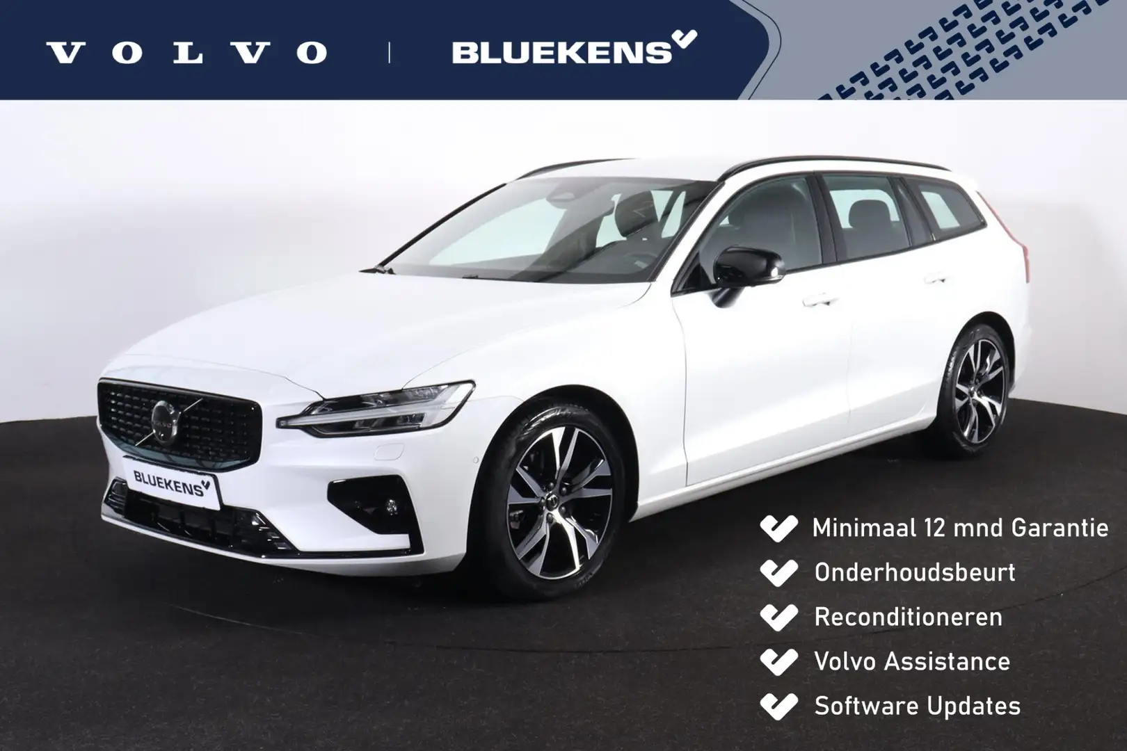 Volvo V60 B3 Plus Dark - IntelliSafe Assist - 360º Camera - Blanc - 1