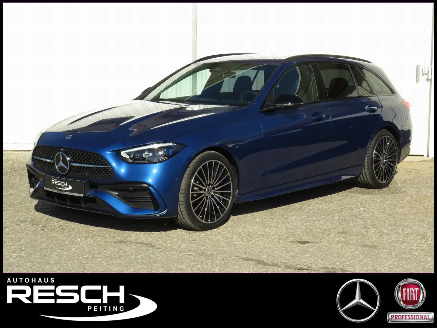 Mercedes-Benz C 220 d T AMG Dig.Light 360° Night 19" Totwinkel Bleu - 1