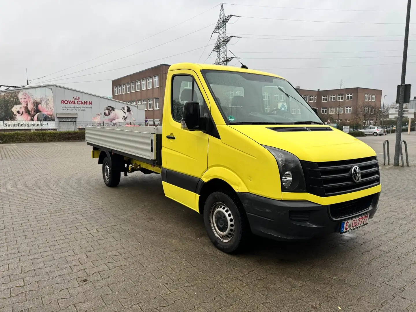Volkswagen Crafter Pritsche 35 lang L3 Maxi Pritsche Gelb - 2