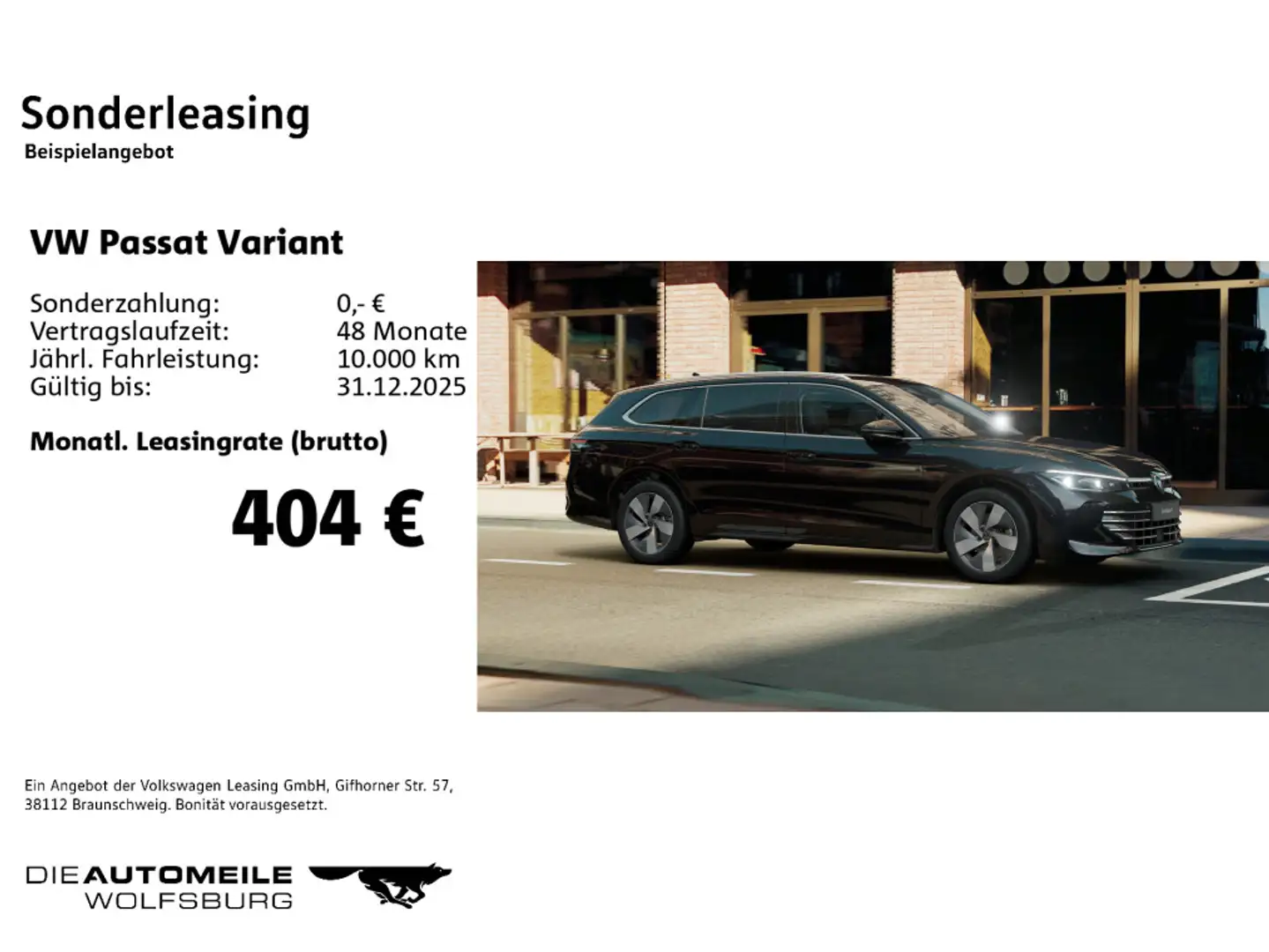 Volkswagen Passat Variant 2.0 TDI DSG Elegance neues Modell Schwarz - 2