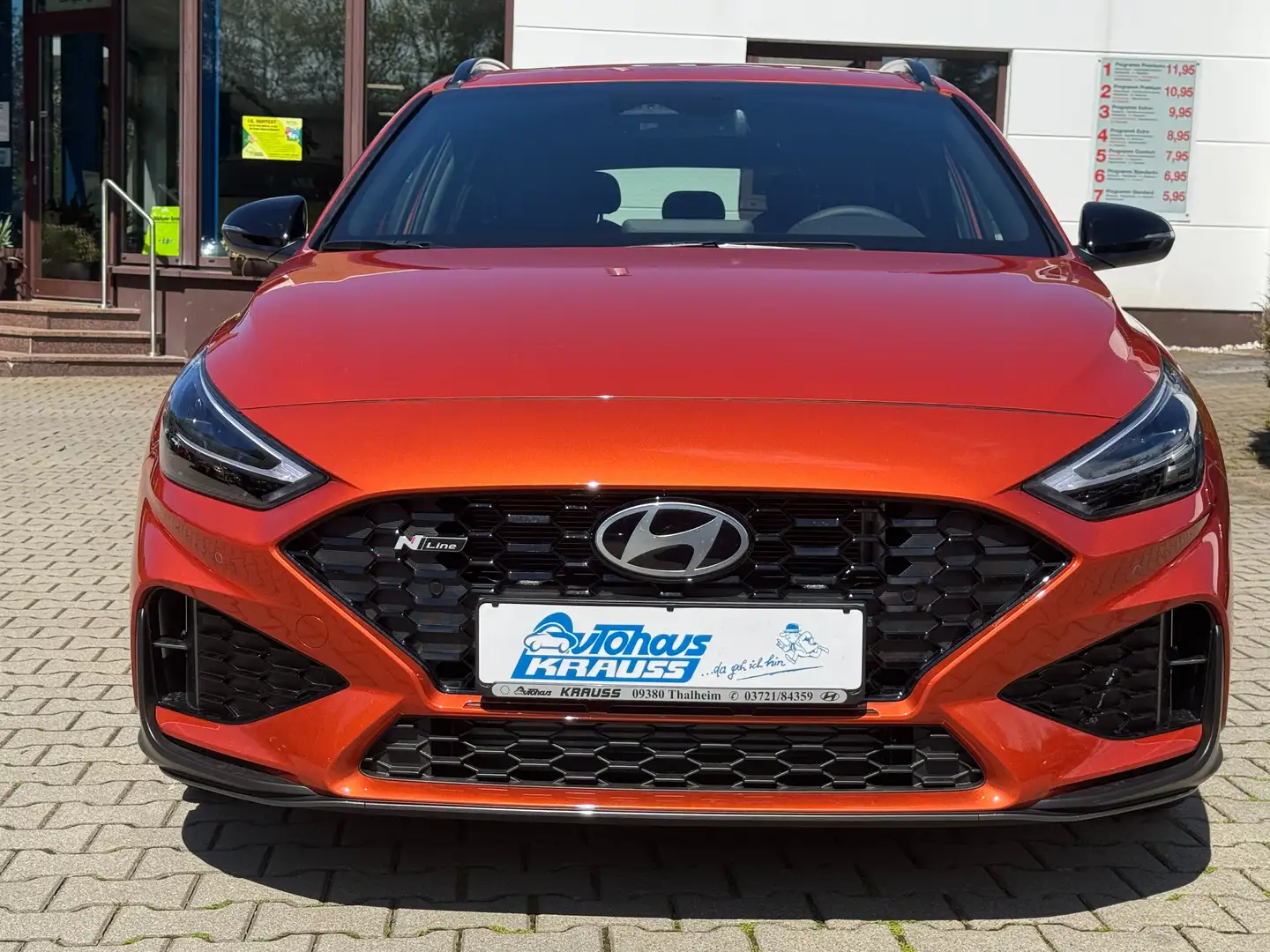 Hyundai i30 cw 1.5 T-GDi N Line Sitzpaket Orange - 2