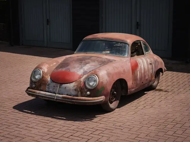 Porsche 356 356 Pre A Coupe 1952 Originally Palm Grun