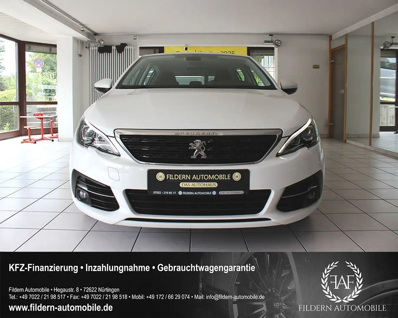 Peugeot 308 Active Pack EAT8*NAVI*TEMPOMAT*MIRRORLINK*PDC* Weiß - 2