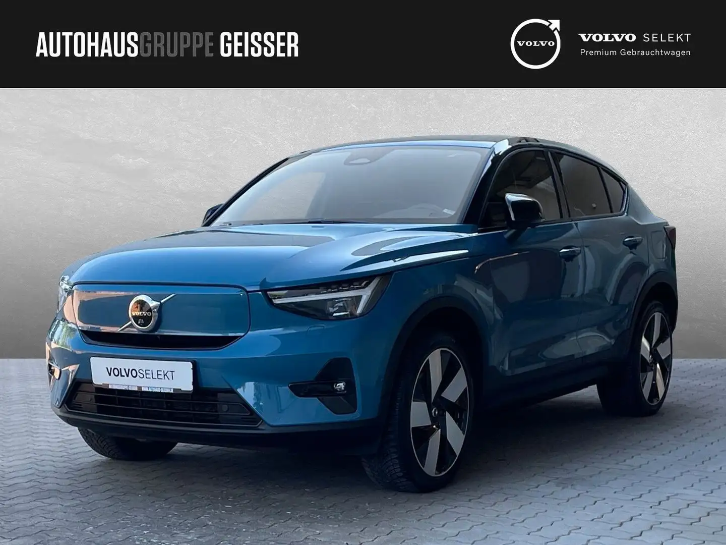 Volvo C40 Recharge Pure Electric Twin 1st Edition AHK Blau - 1