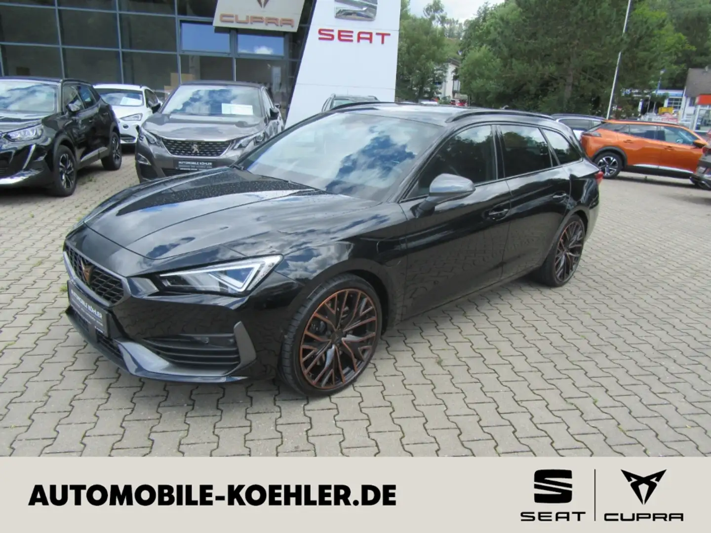 CUPRA Leon Sportstourer VZ 1.4 e-HYBRID AHK, Beats, XL Schwarz - 1
