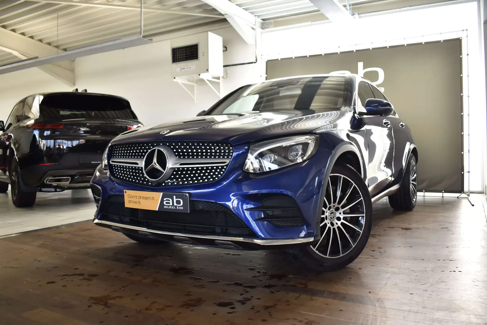 Mercedes-Benz GLC 300 4-MATIC COUPE AMG-LINE, BURMESTER, LED, 360 Bleu - 1