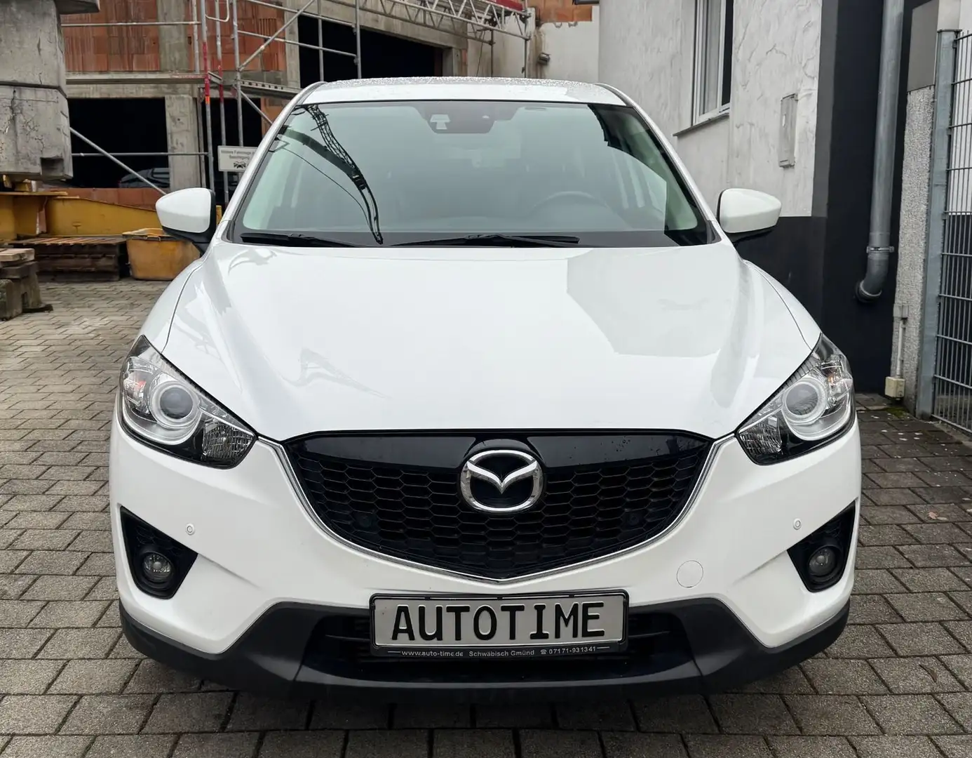 Mazda CX-5 Sports-Line AWD-Navi-Leder-AHK-TEMP! Weiß - 2
