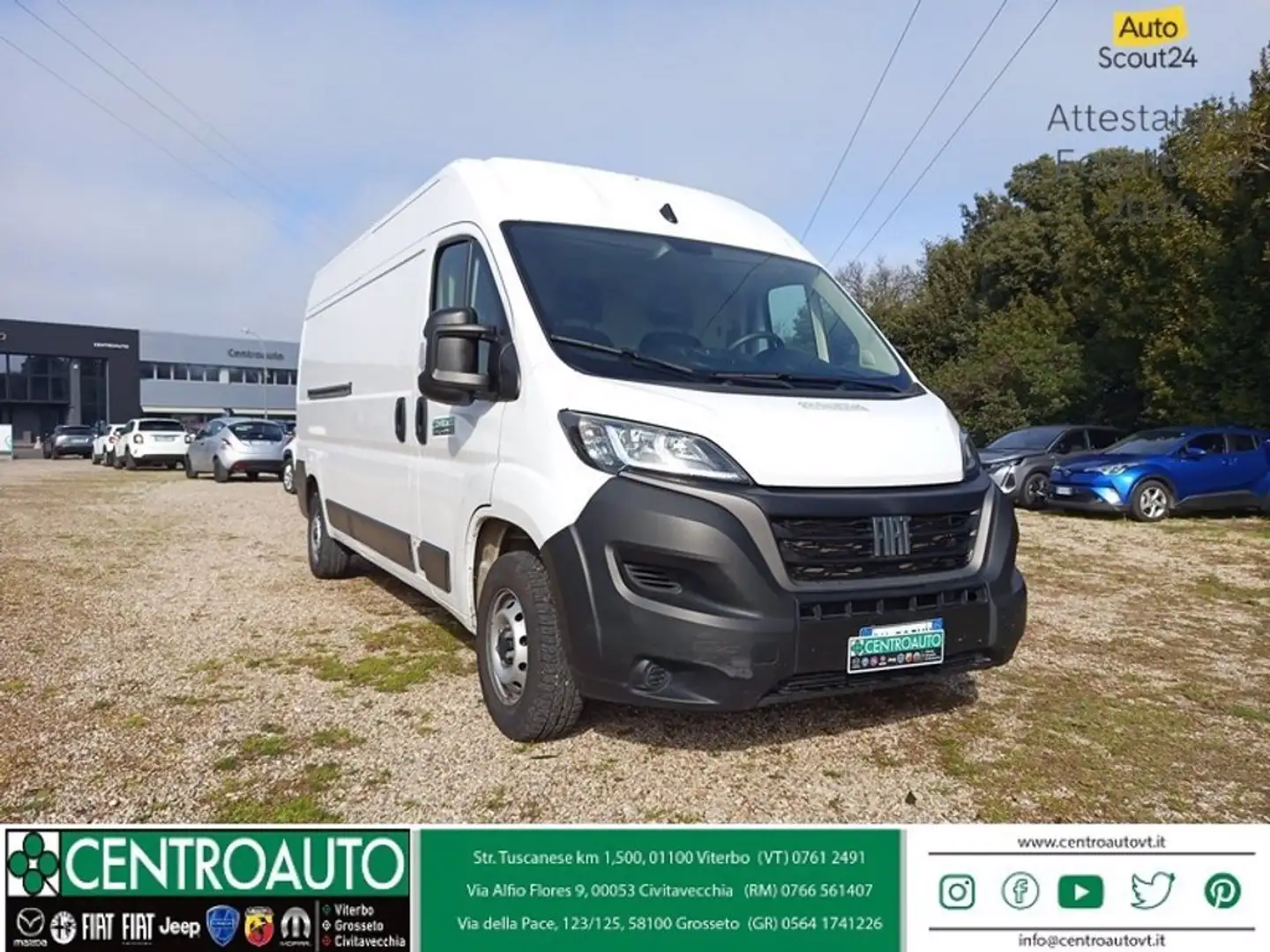 Fiat Ducato 35 LH2 2.2 mjt3 140cv serie 8 Bianco - 1