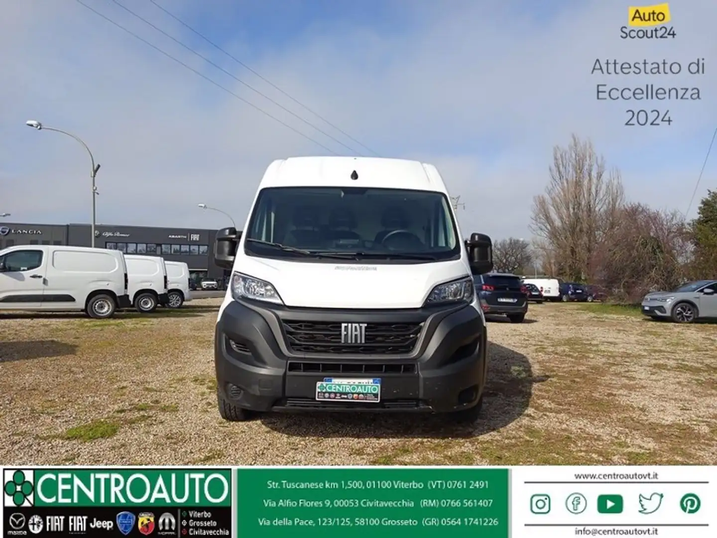 Fiat Ducato 35 LH2 2.2 mjt3 140cv serie 8 Bianco - 2