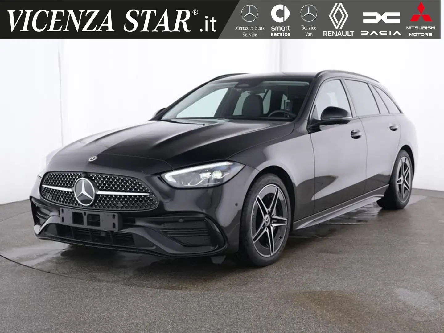 Mercedes-Benz C 200 d MHV S.W. AMG PREMIUM Nero - 1