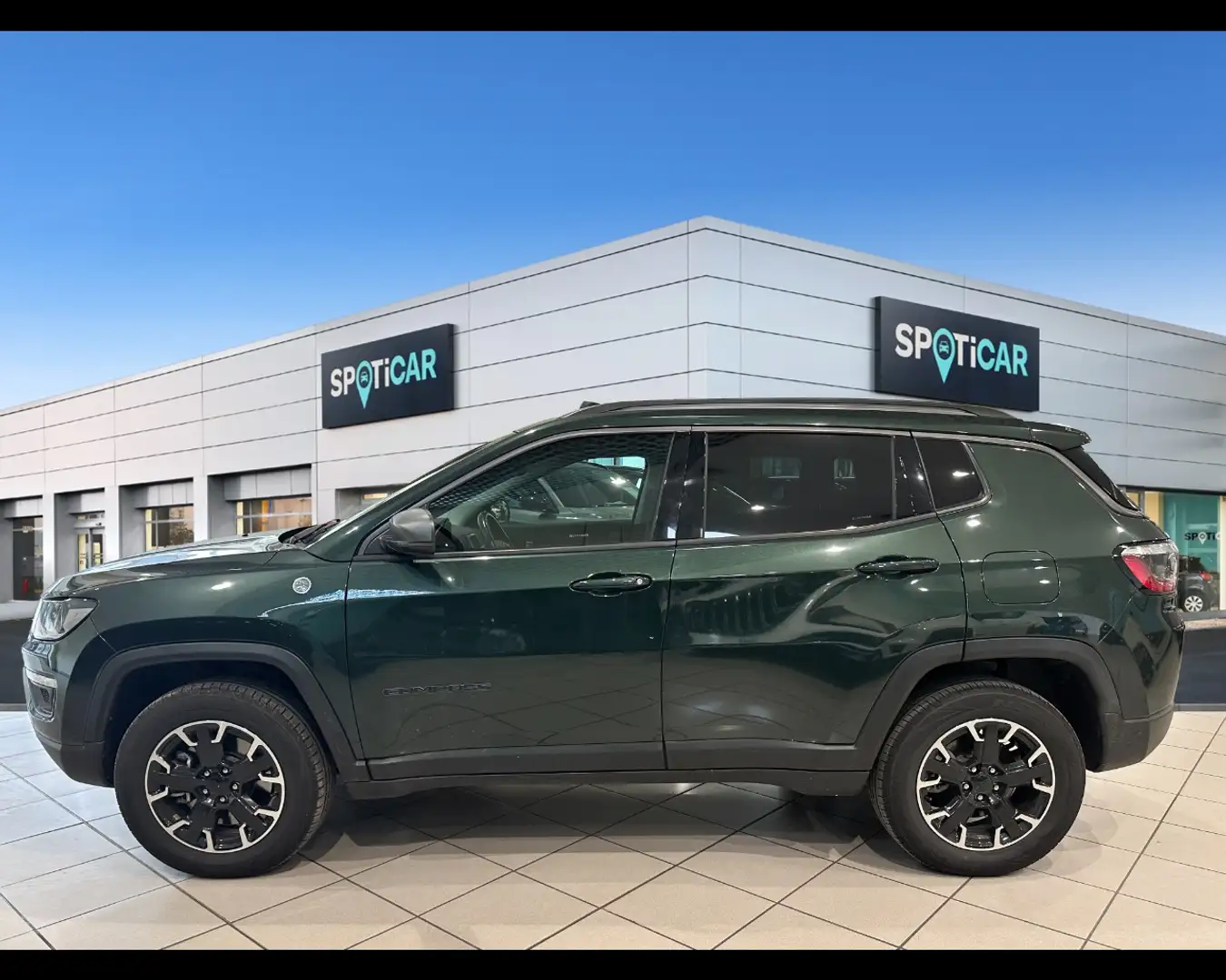 Jeep Compass 1.3 Turbo T4 PHEV Trailhawk Verde - 2