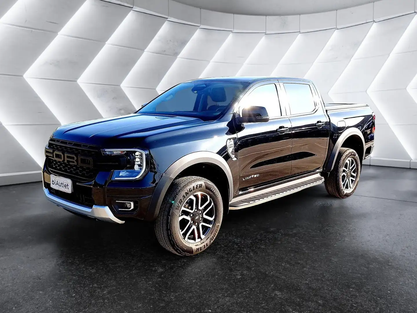 Ford Ranger 2.0 ecoblue doppia cabina Limited awd 205cv auto Noir - 1
