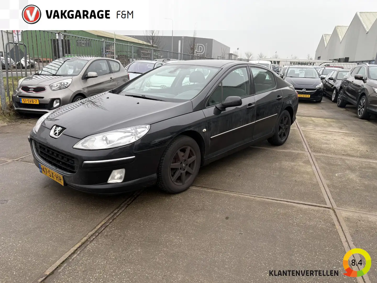 Peugeot 407 1.6 HDiF XR Pack Zwart - 1