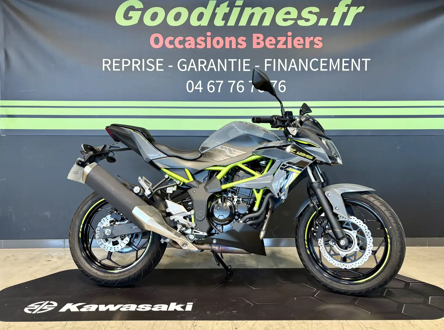 Kawasaki Z 125 Gris - 1