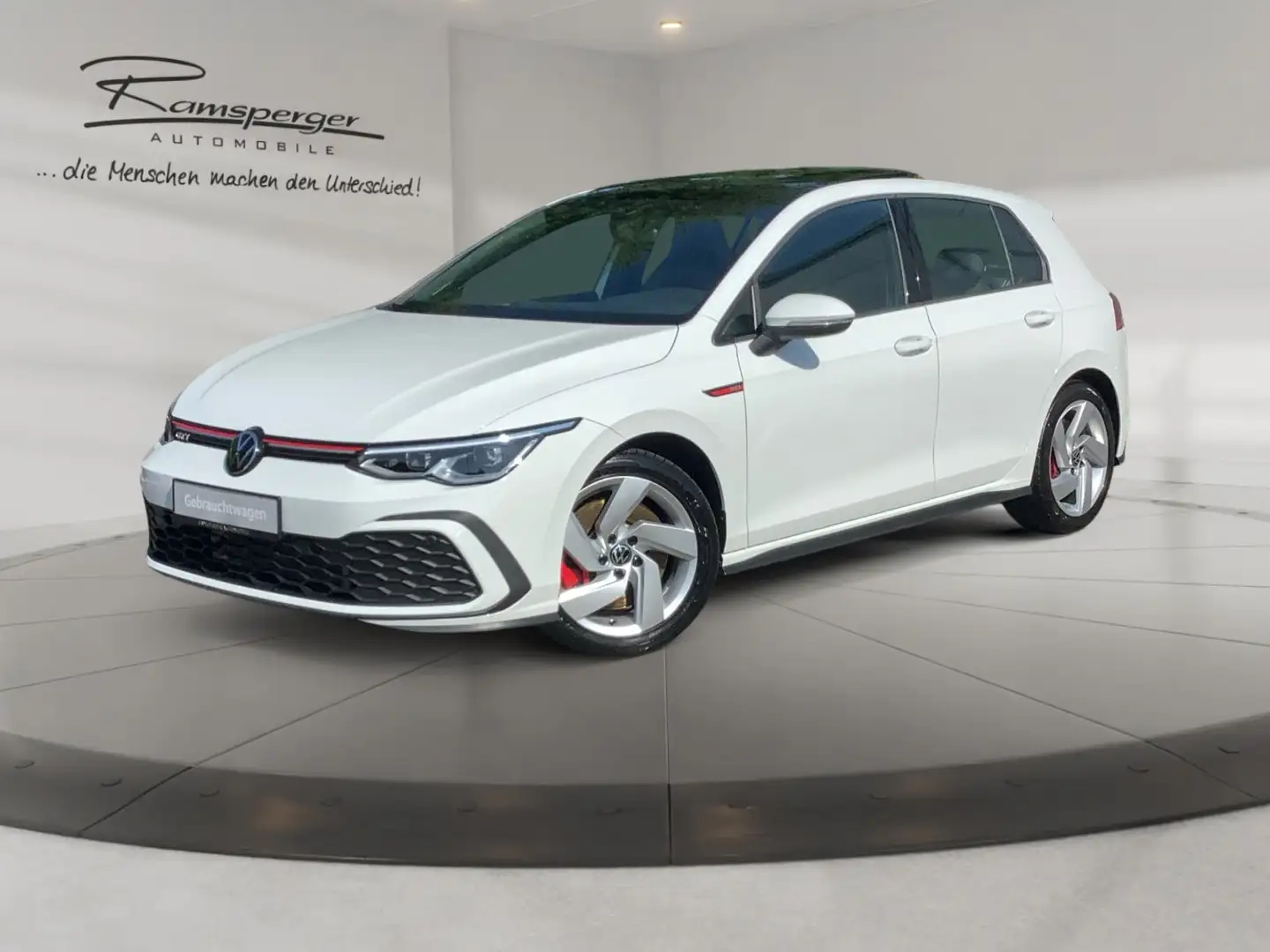 Volkswagen Golf VIII 2.0 TSI DSG GTI AHK LED Pano Navi Kame Weiß - 2