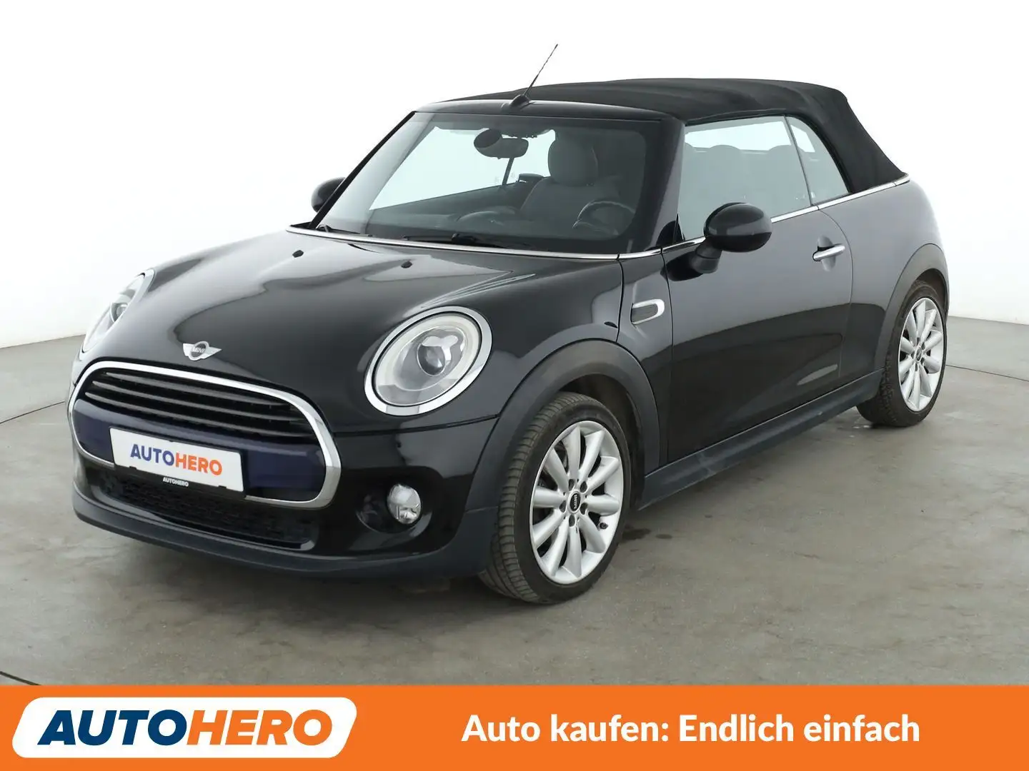MINI Cooper Cabrio Cooper *NAVI*LED*TEMPO*PDC*KLIMA* Schwarz - 1