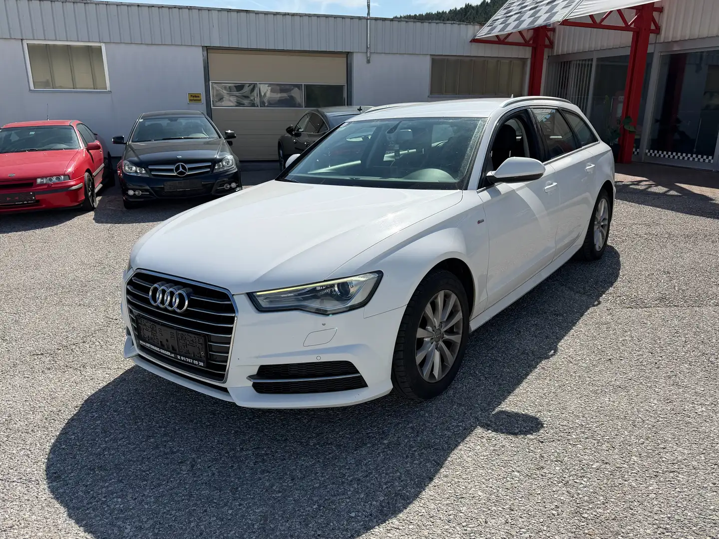 Audi A6 3.0 TDI S-Line Weiß - 2