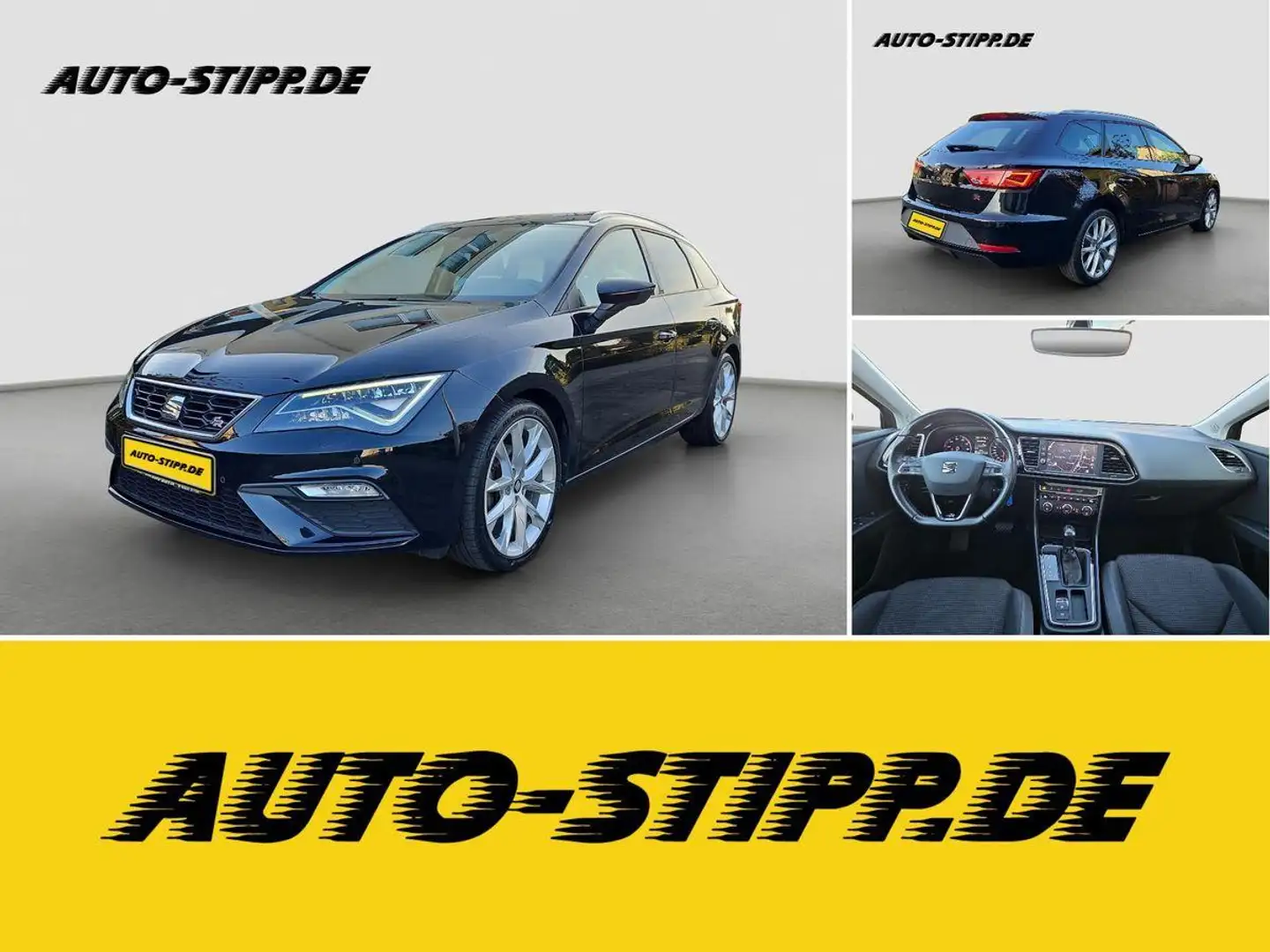 SEAT Leon ST 1.4 TSI FR NAVI TEMP PANO LED SITZH DAB Noir - 1