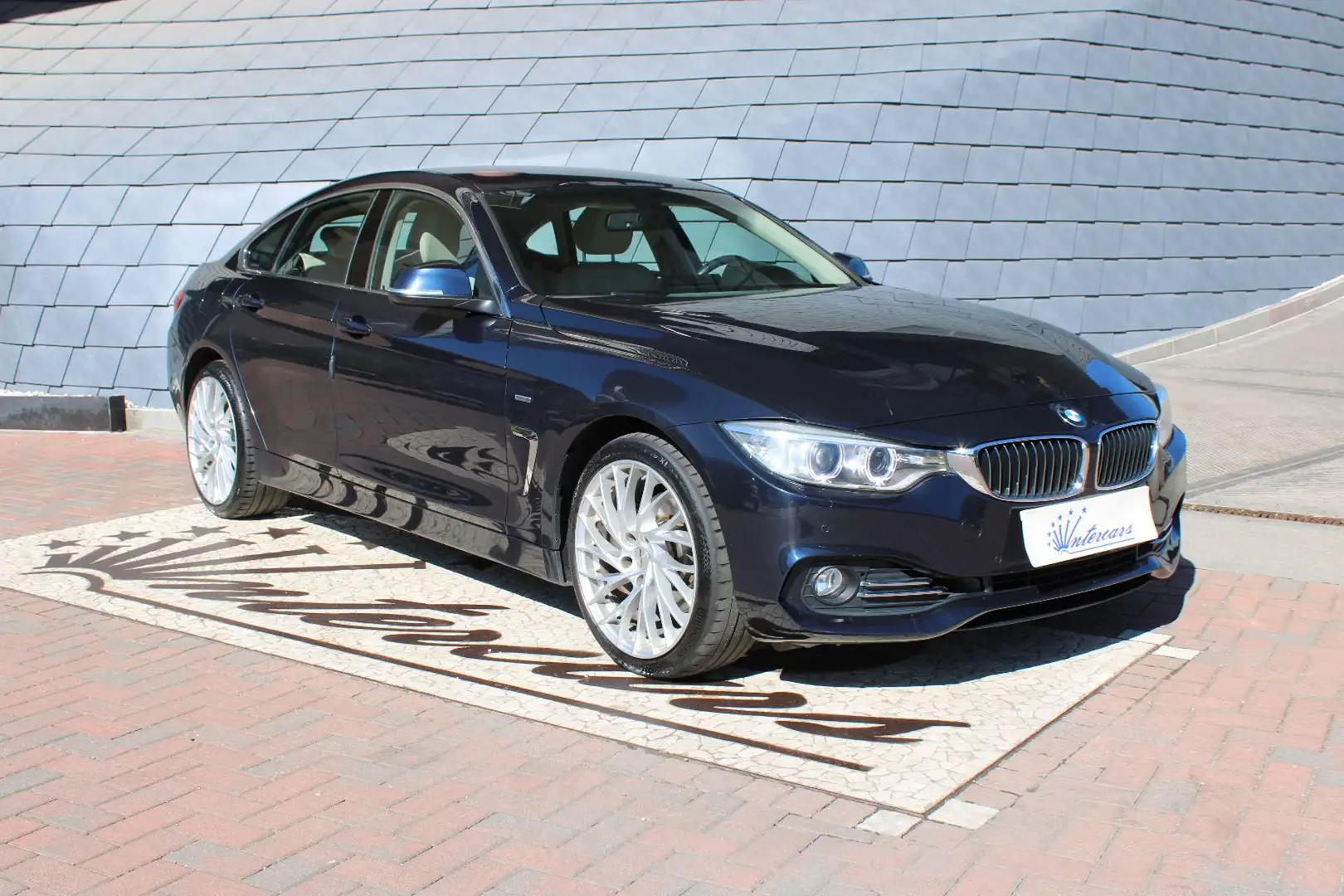 BMW 430 d xDrive Gran Coupé Luxury Bleu - 1