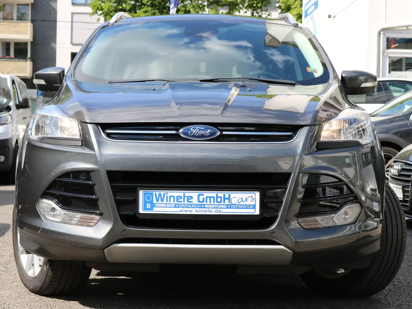 Ford Kuga Titanium*2HAND*AHK*NAVI*KAMERA*PDC*Teilleder*u.v.m Szary - 2