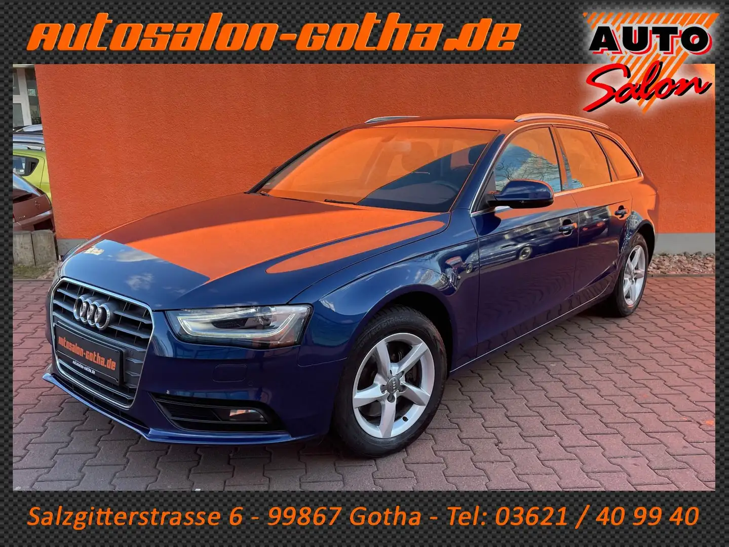 Audi A4 Avant Ambiente 2.0TDI AUTOMATIK XENON+NAVI LM Blau - 1
