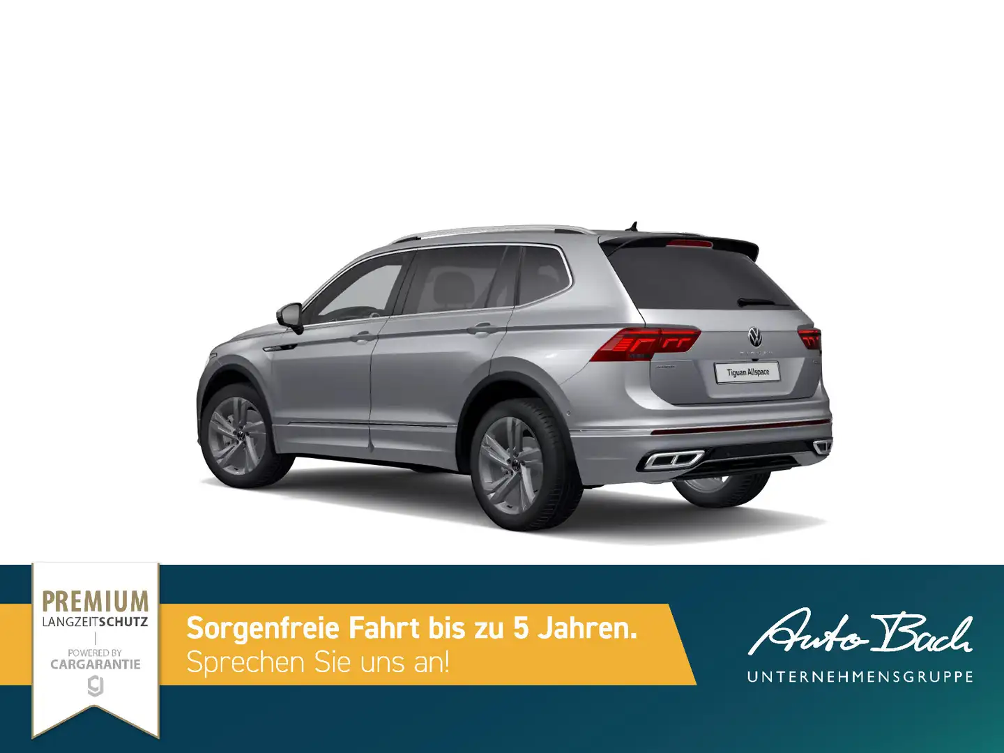 Volkswagen Tiguan Allspace 2.0 TDI "R-Line" 4M DSG Navi LED Silber - 2