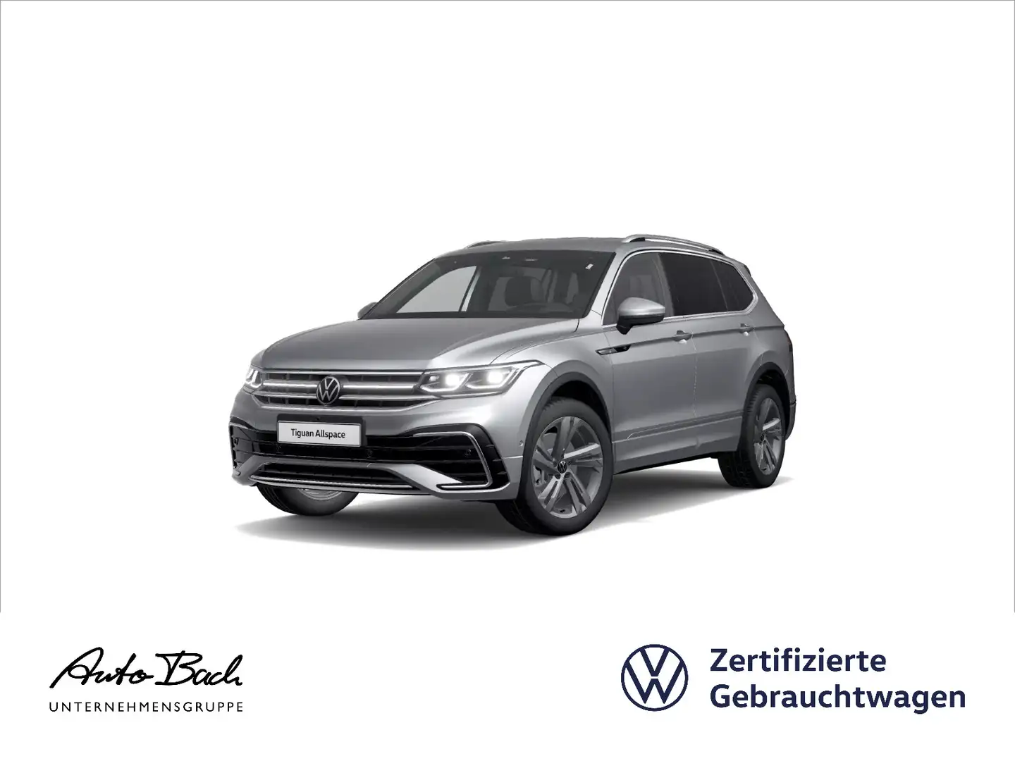 Volkswagen Tiguan Allspace 2.0 TDI "R-Line" 4M DSG Navi LED Argintiu - 1