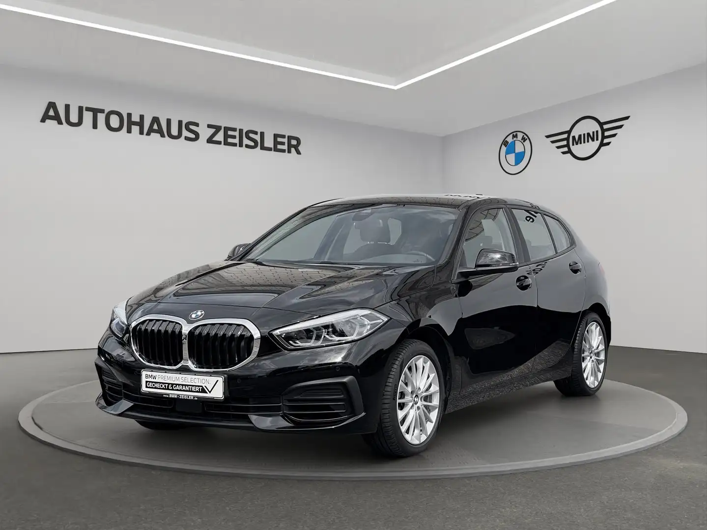 BMW 116 i Navi DAB Komforttelefonie LED Klimaautomatik Schwarz - 1