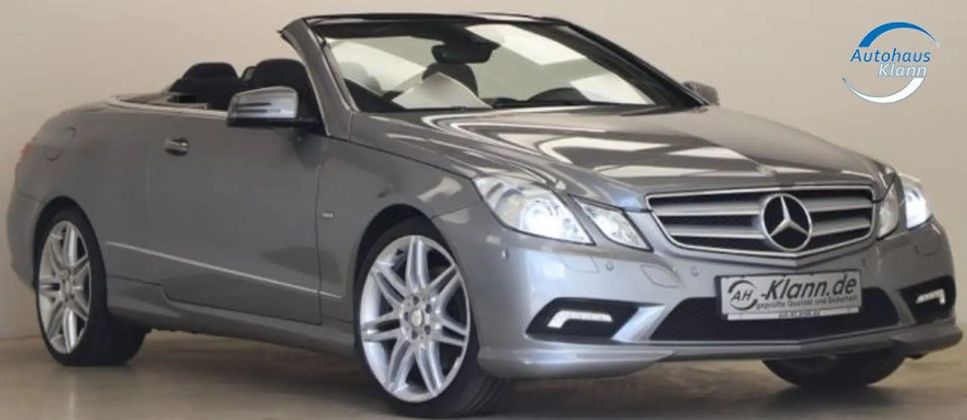 Mercedes-Benz E 350 CGI 292PS AMG-Line Cabrio Navi Airscarf Серый - 1