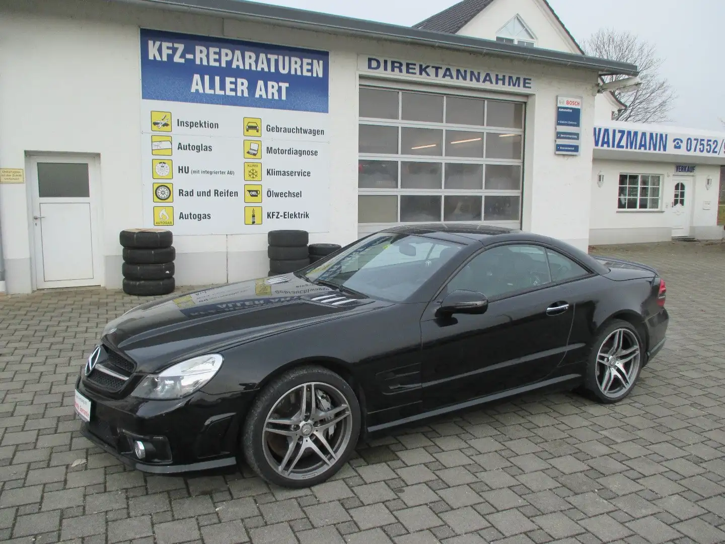 Mercedes-Benz SL 63 AMG Perf. Package, Comand Schwarz - 1