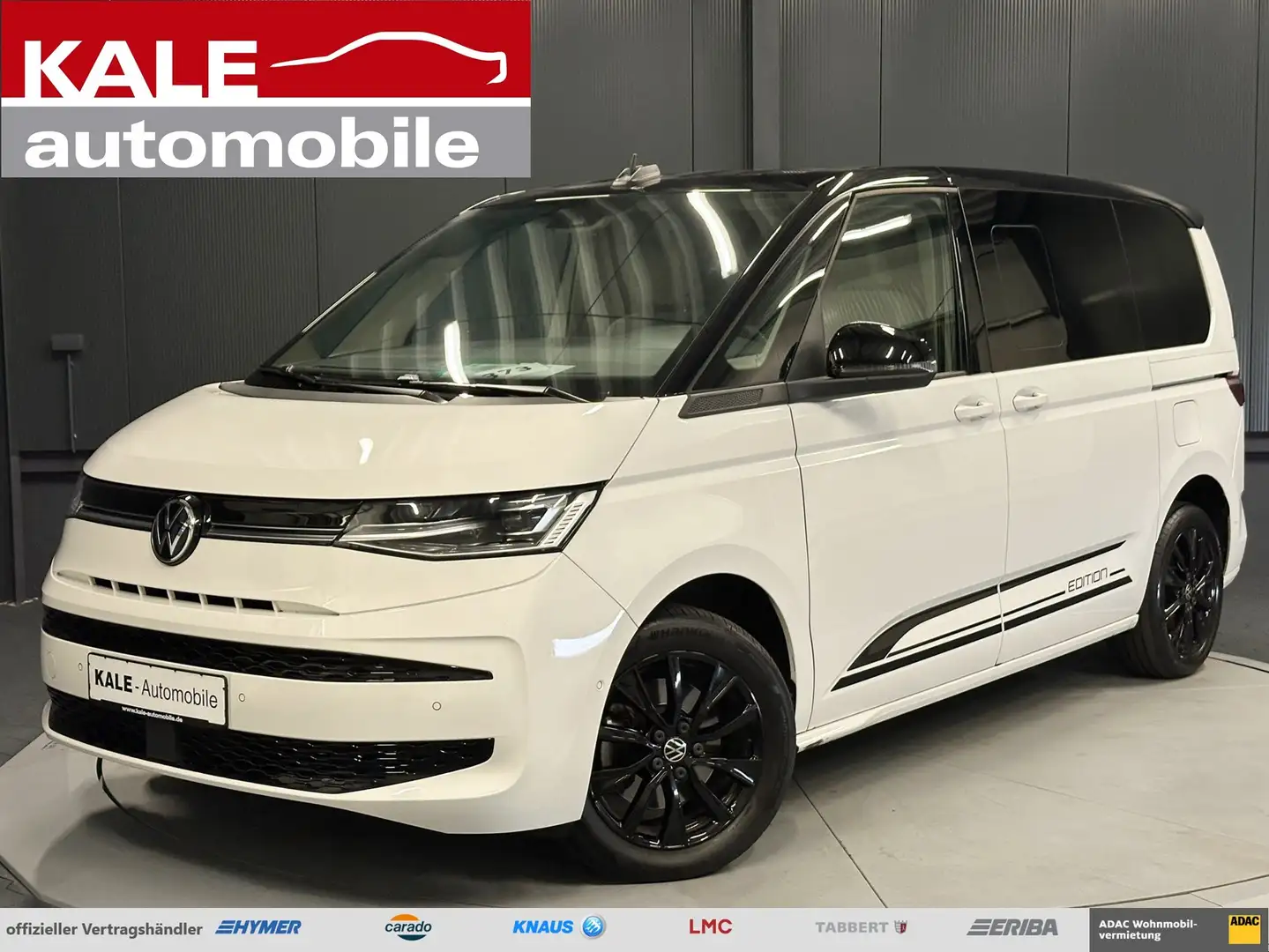 Volkswagen T7 Multivan Edition*2-Farbig*el.TÜR*KAMERA*TISCH*DigCockpit Білий - 1