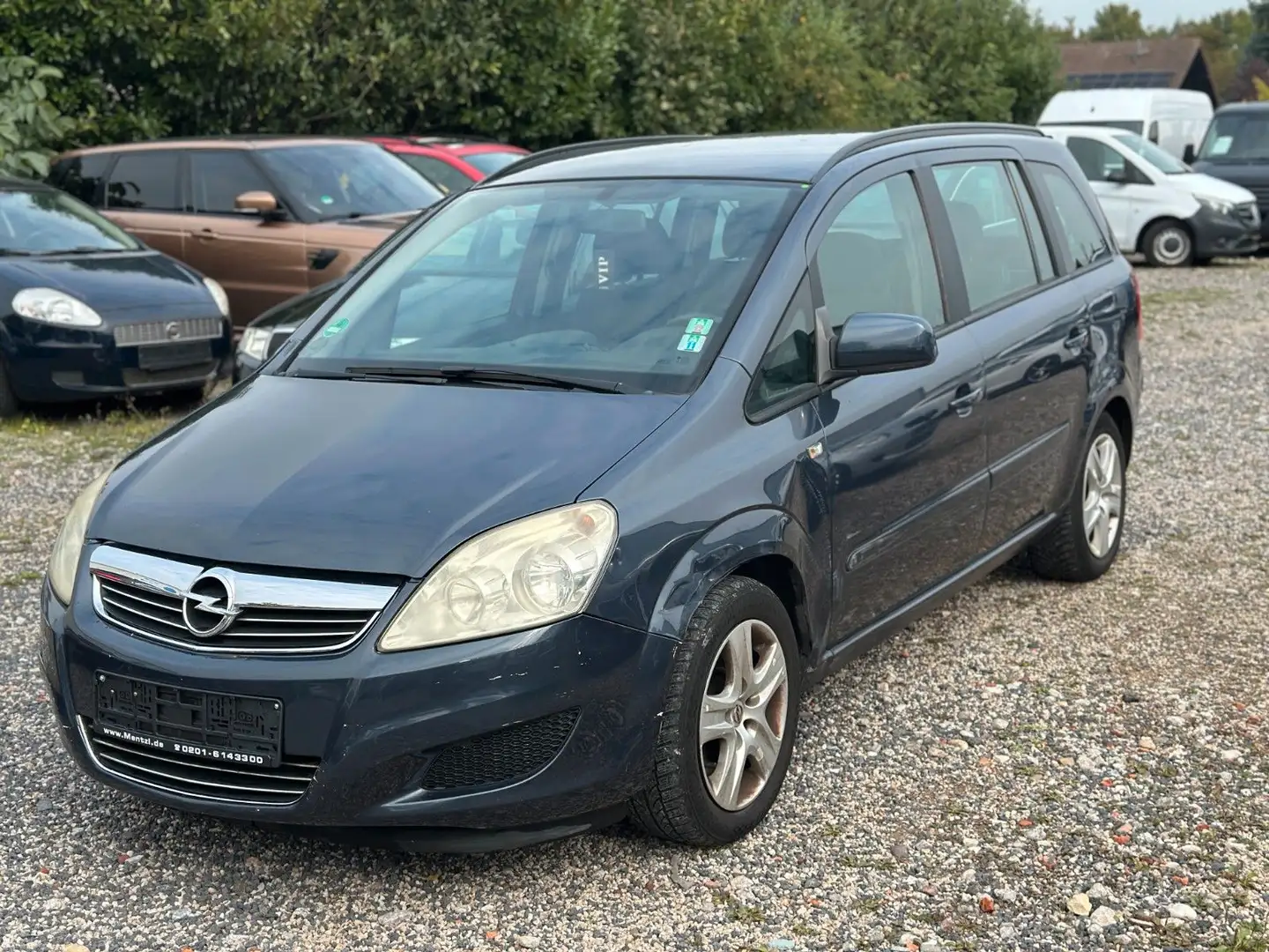 Opel Zafira 1.9 CDTI  7 SITZER/KLIMA/MOTOR OK Grau - 2