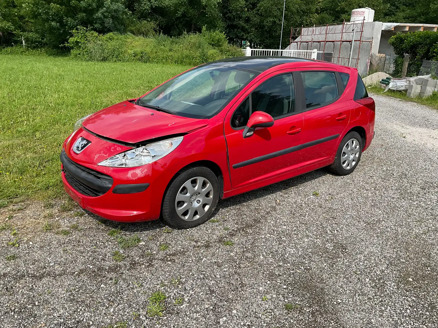 Peugeot 207 207 SW Trendy 1,6 HDi 90 FAP Trendy Rojo - 1
